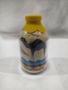 زجاجة رملية حجم متوسط